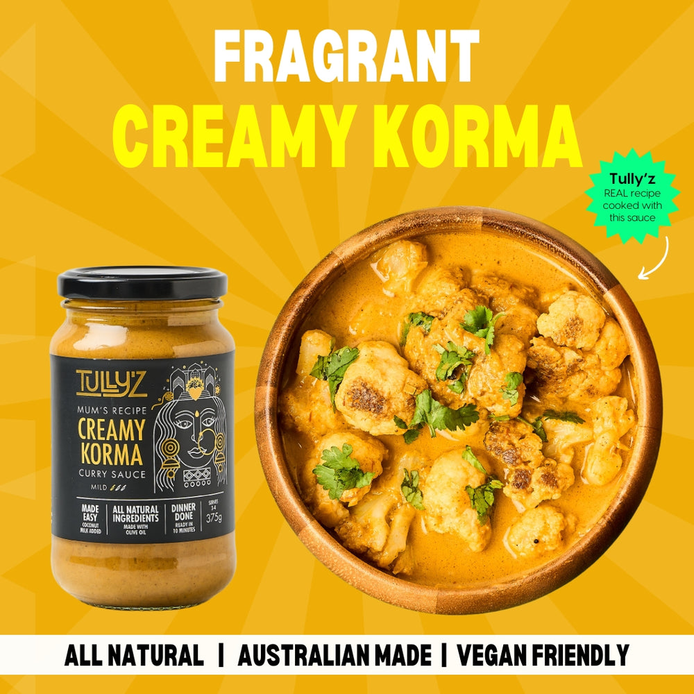 Tully’z Creamy Korma Curry Sauce