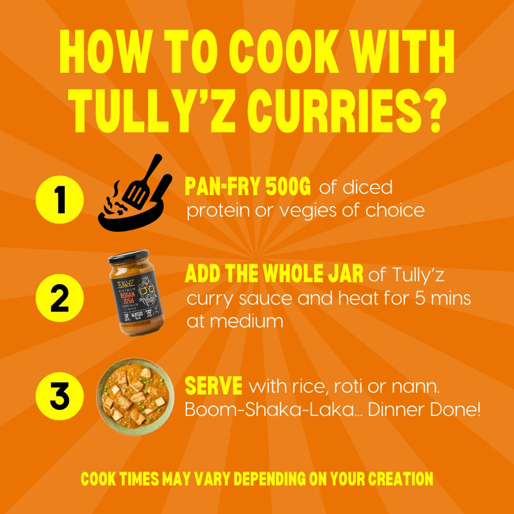 
                  
                    Tully’z Rogan Josh Curry Sauce
                  
                