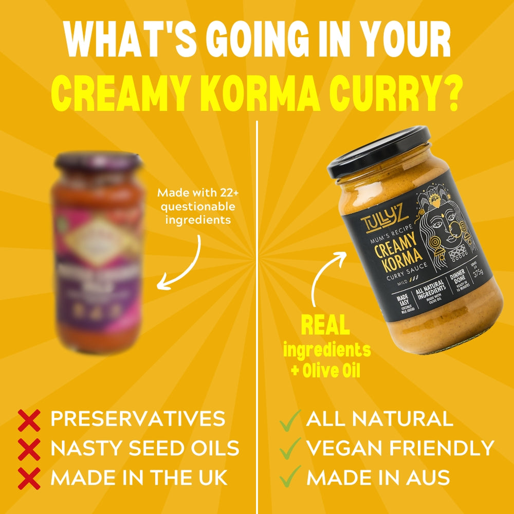 
                  
                    Tully’z Creamy Korma Curry Sauce
                  
                