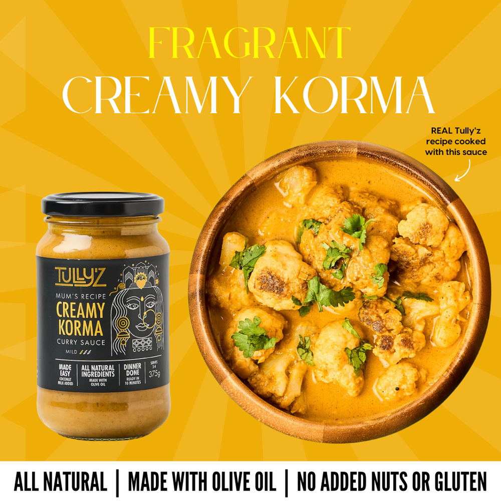 
                  
                    Tully’z Creamy Korma Curry Sauce
                  
                